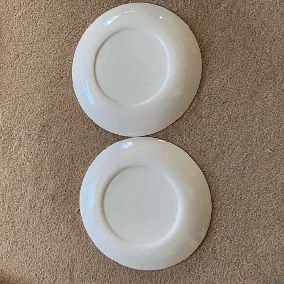 2 Vintage Brown & Yellow Wheat 9 1/4” Plates - Picture 5 of 5